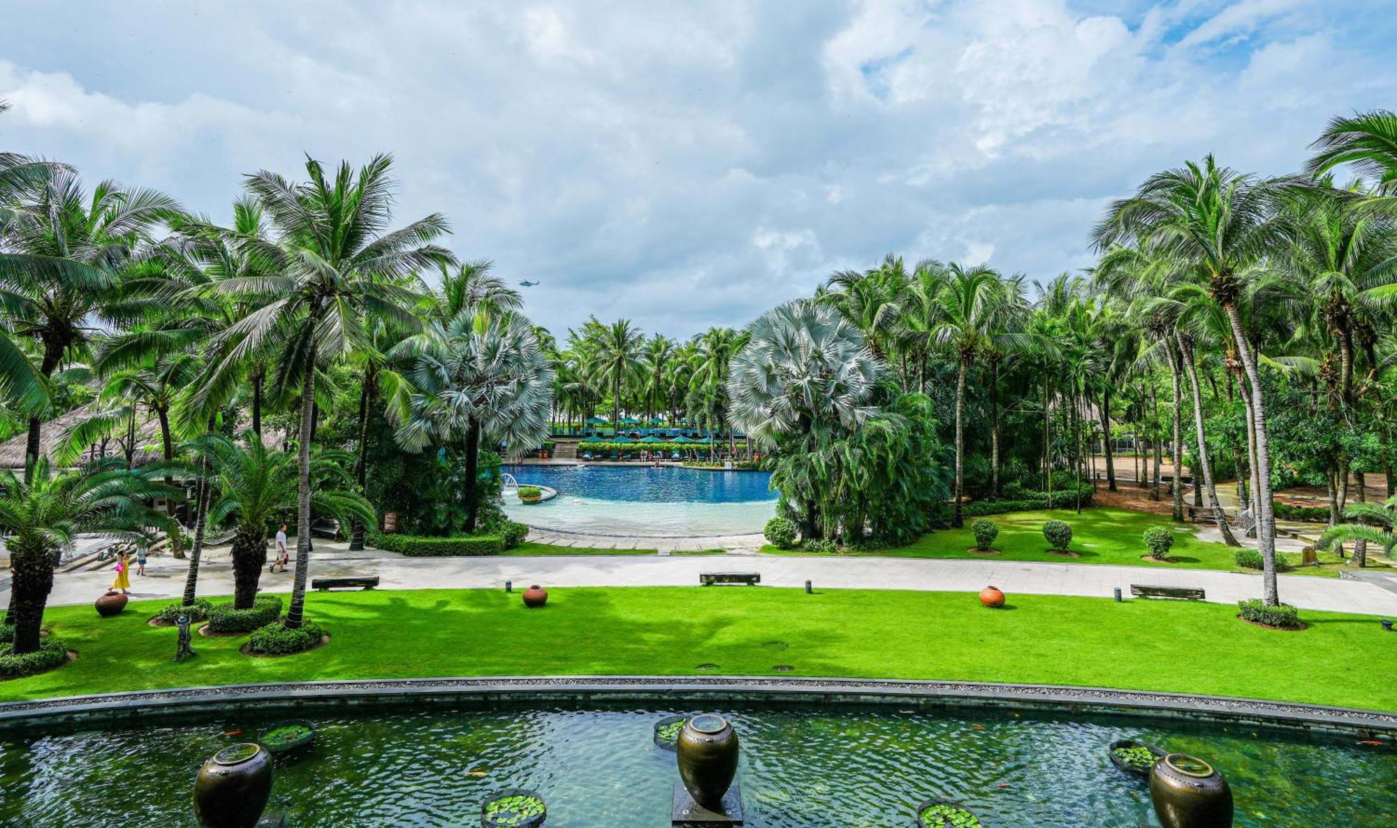 Pullman Oceanview Sanya Bay Resort & Spa Esterno foto